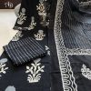 AKSHAR DESIGNER BLACK HANDWORK KURTI SET