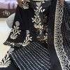 AKSHAR DESIGNER BLACK HANDWORK KURTI SET