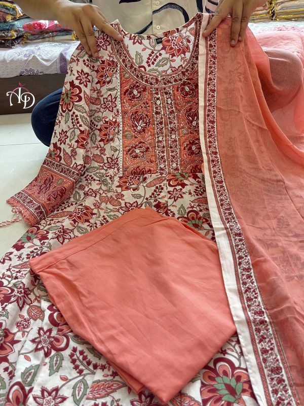 AKSHAR DESIGNER HAND WORK SUITS WHOLESALE