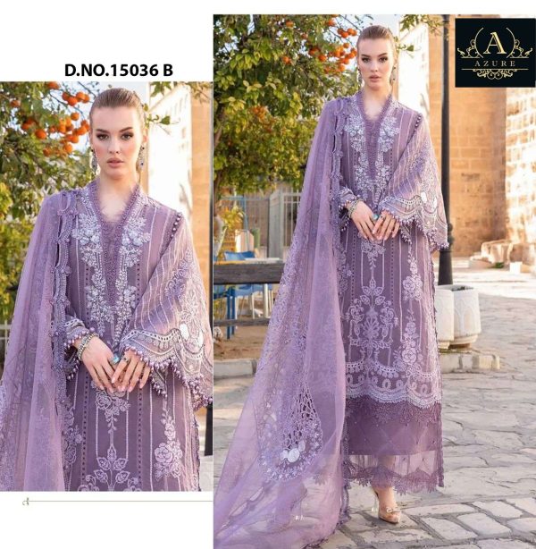 AZURE 15036 B PAKISTANI SALWAR SUITS IN INDIA