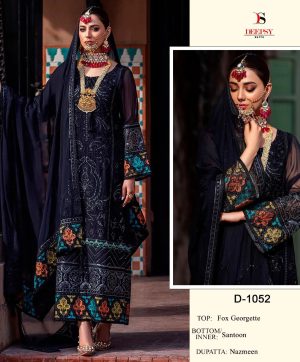 DEEPSY SUITS D 1052 PAKISTANI SUITS IN INDIA