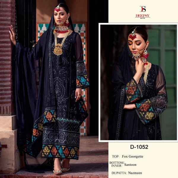 DEEPSY SUITS D 1052 PAKISTANI SUITS IN INDIA