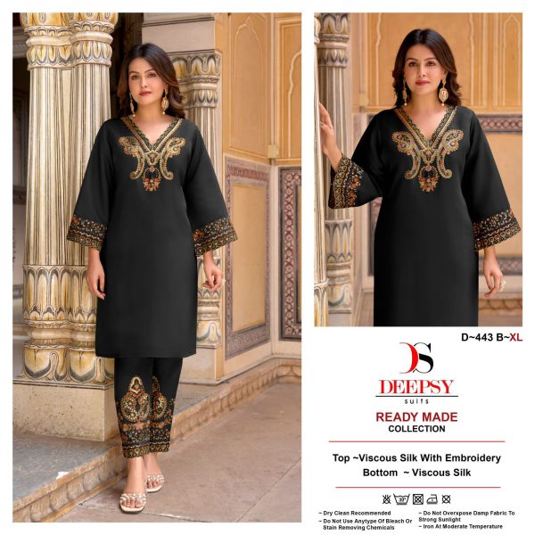 DEEPSY SUITS D 443 B READYMADE SUITS WHOLESALE