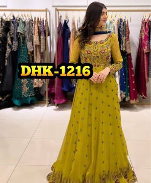 DHK 1216 DESIGNER GOWN WHOLESALE IN INDIA