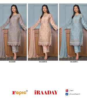 FEPIC IR 21209 IRAADAY PAKISTANI SUITS IN INDIA