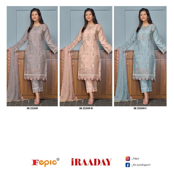 FEPIC IR 21209 IRAADAY PAKISTANI SUITS IN INDIA