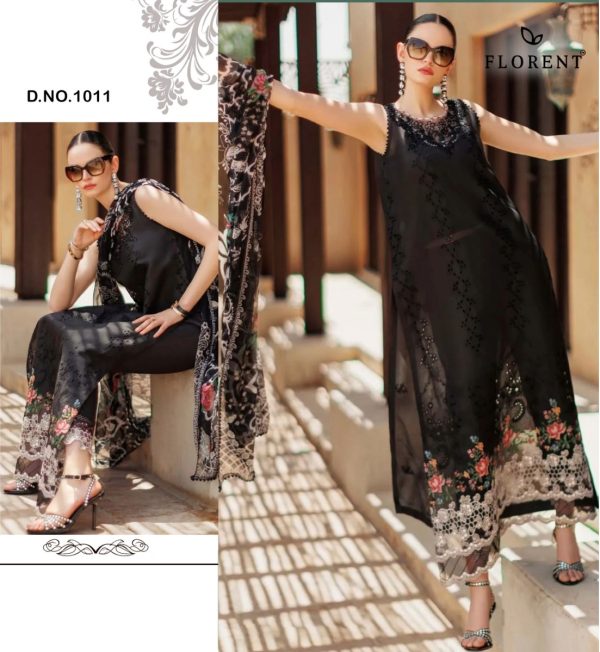 FLORENT 1011 NOOR BY SAADIAA VOL 1 PAKISTANI SUITS