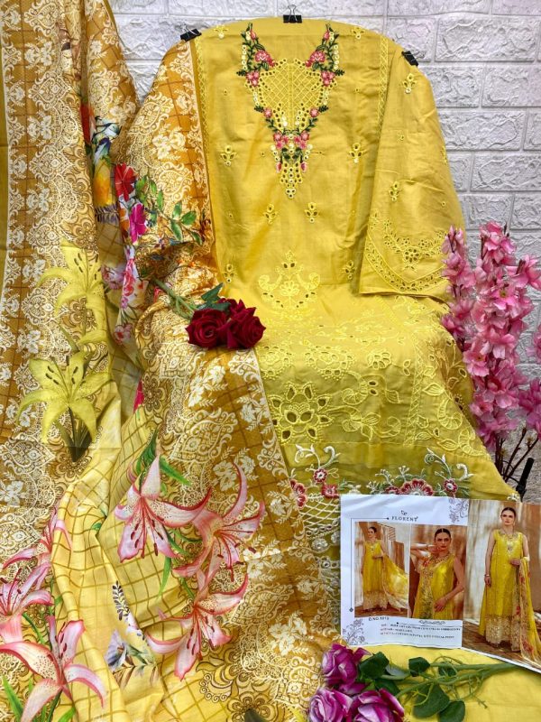 FLORENT 1012 NOOR BY SAADIAA VOL 1 PAKISTANI SUITS