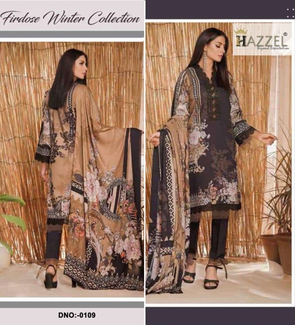 HAZZEL 0109 COTTON SALWAR SUITS WHOLESALE