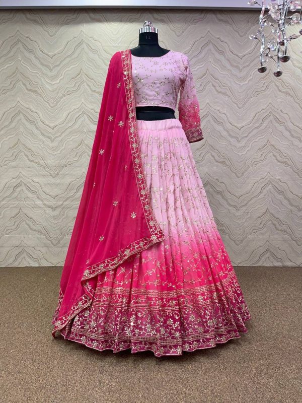 HK 1441 DESIGNER LEHENGA WHOLESALE IN INDIA