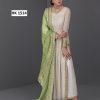 HK 1514 J DESIGNER SUITS WHOLESALE IN INDIA