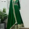 HK 1646 B DESIGNER GOWN WHOLESALE IN INDIA