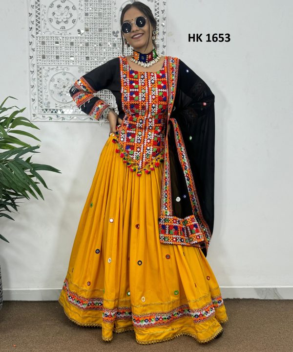 HK 1653 A DESIGNER LEHENGA WHOLESALE IN INDIA