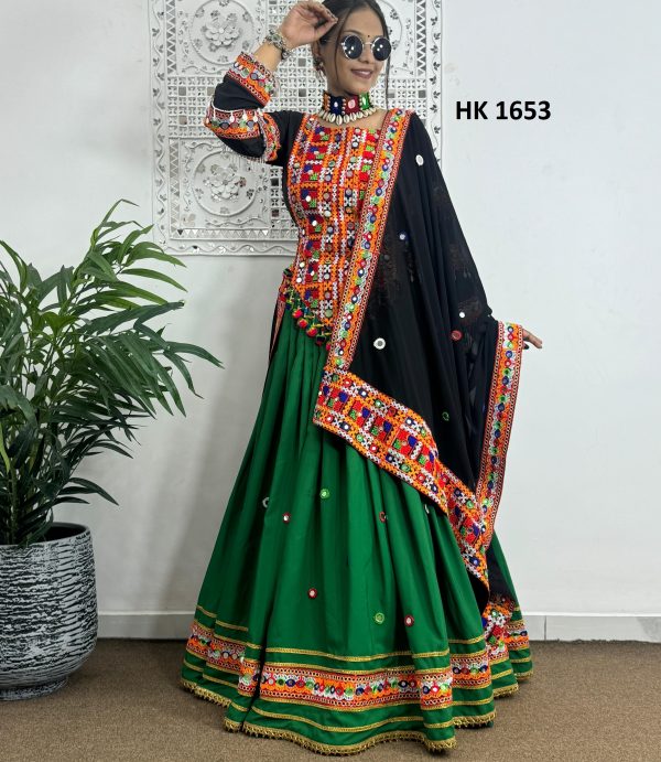 HK 1653 B DESIGNER LEHENGA WHOLESALE IN INDIA