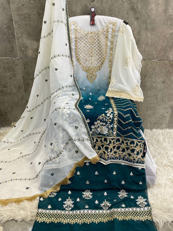 HOOR TEX H 264 SALWAR SUITS WHOLESALE