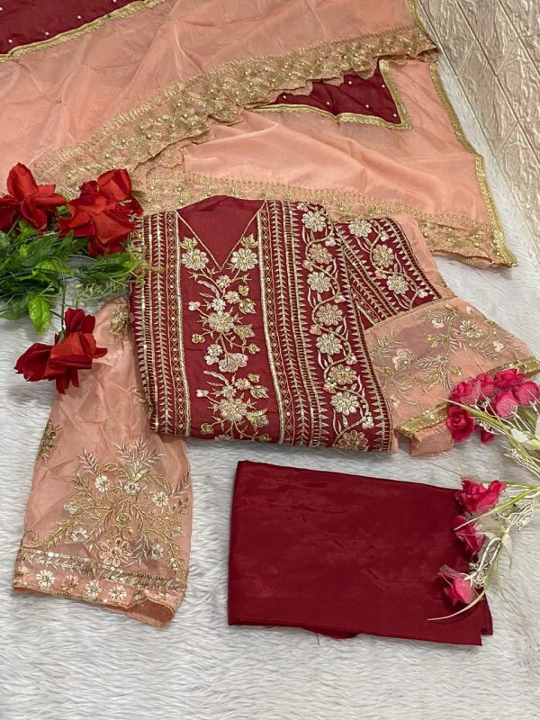 HUSNARA 1309 B PAKISTANI SUITS MANUFACTURER