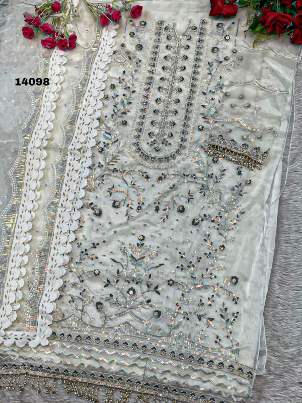 HUSNARA 14098 PAKISTANI SUITS WHOLESALE