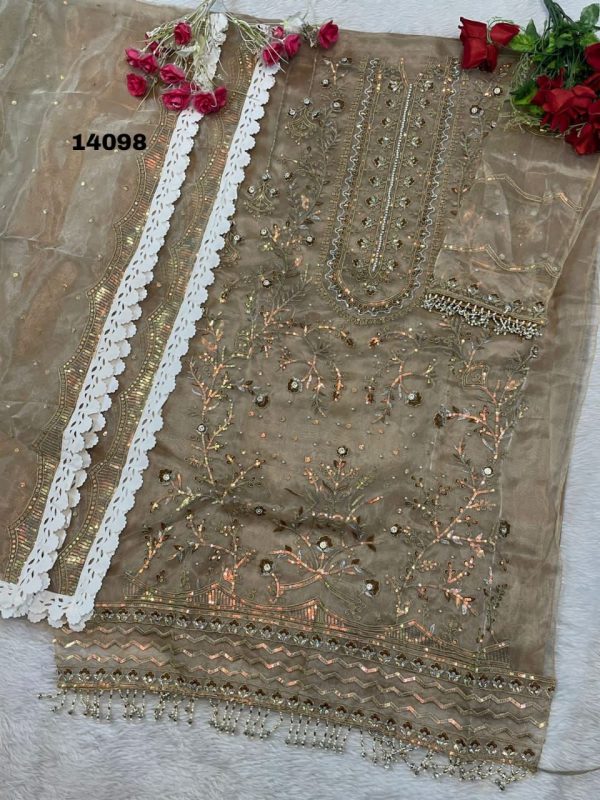 HUSNARA 14098 PAKISTANI SUITS WHOLESALE