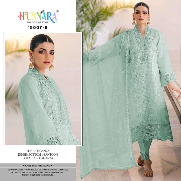 HUSNARA 15007 A B C D PAKISTANI SUITS IN INDIA