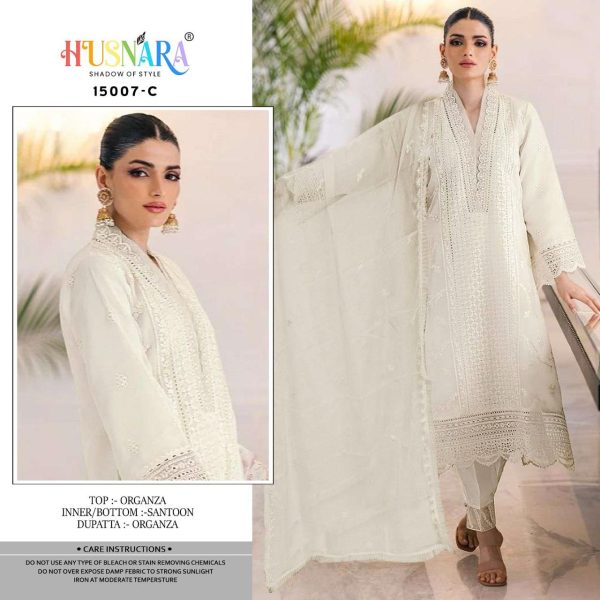 HUSNARA 15007 A B C D PAKISTANI SUITS IN INDIA