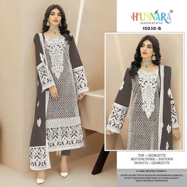 HUSNARA 15030 B SALWAR SUITS IN INDIA