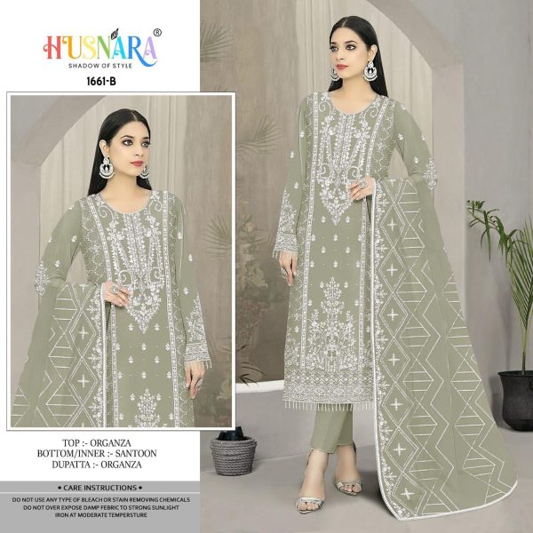 HUSNARA 1661 A B C D SALWAR SUITS WHOLESALE