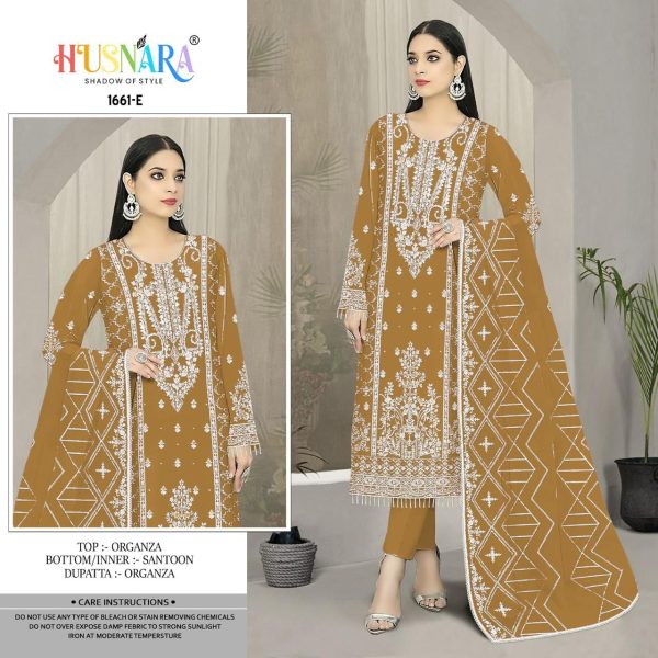 HUSNARA 1661 E SALWAR SUITS WHOLESALE