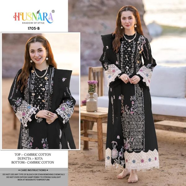 HUSNARA 1705 B PAKISTANI SALWAR SUITS IN INDIA