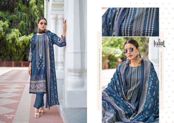 ISHAAL PRINTS EMBROIDERED VOL 10