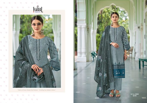 ISHAAL PRINTS EMBROIDERED VOL 10