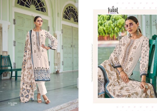 ISHAAL PRINTS EMBROIDERED VOL 10