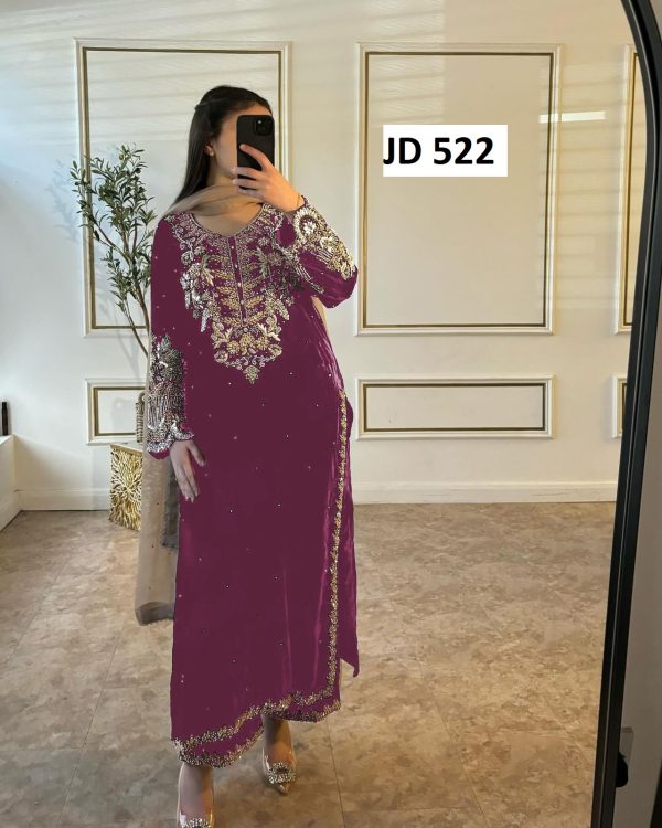 JENNY DESIGNER JD 522 B SALWAR SUITS WHOLESALE