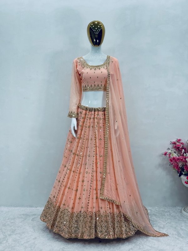 KARMA FASHION KF 1650 DESIGNER LEHENGA CHOLI