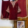 LC 1158 DESIGNER VELVET SALWAR SUITS IN COLORS