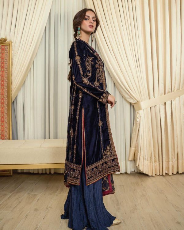 LC 1166 DESIGNER VELVET SUITS WHOLESALE