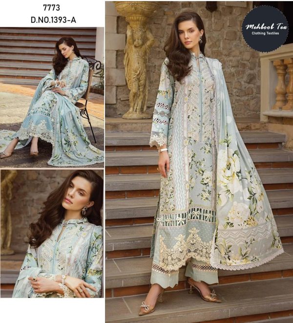 MEHBOOB TEX 1393 A ELAF PAKISTANI SUITS