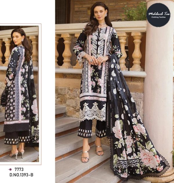 MEHBOOB TEX 1393 B ELAF PAKISTANI SUITS