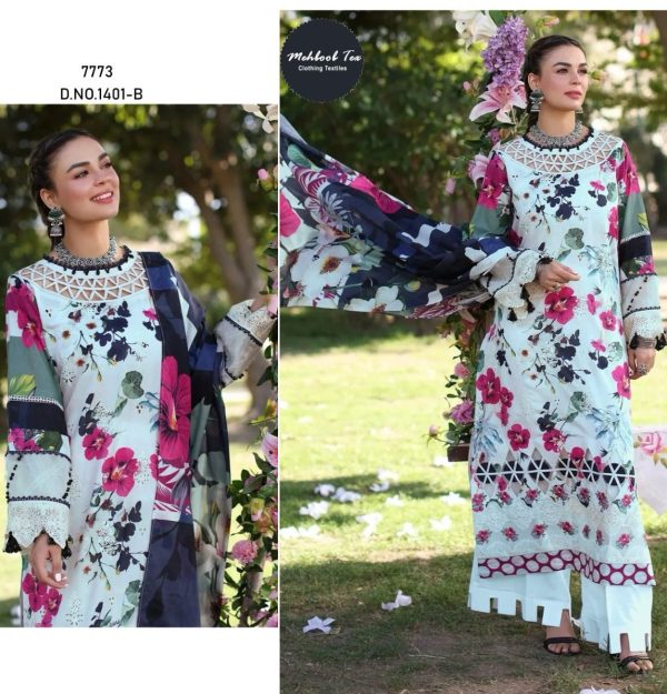 MEHBOOB TEX 1401 B PAKISTAN SUITS IN INDIA