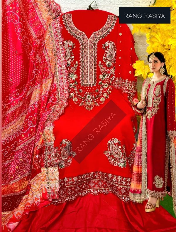 RANG RASIYA 1006 A PAKISTANI SUITS WHOLESALE