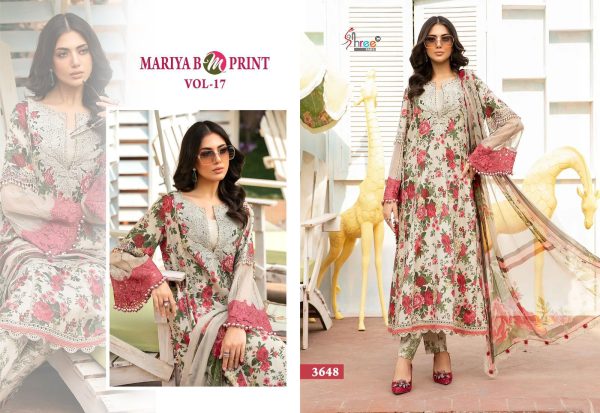 SHREE FABS MARIYA B M PRINT VOL 17 WHOLESALE