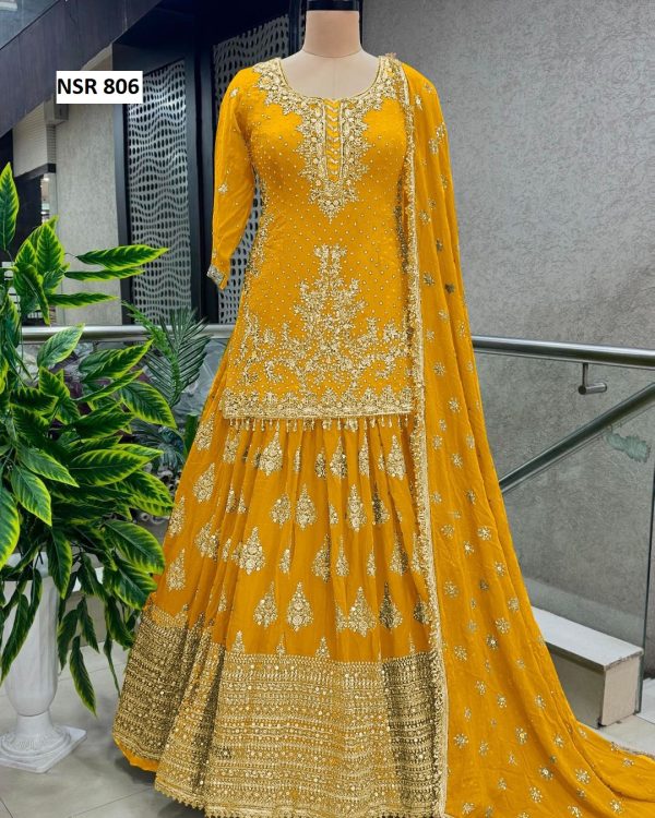 SHREE HARI NSR 806 I DESIGNER TOP LEHENGA