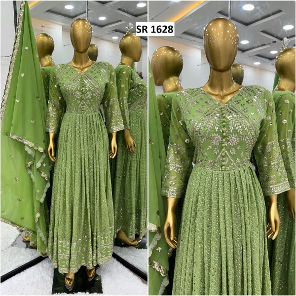 SHREE HARI SR 1628 DESIGNER GOWN WHOLESALE