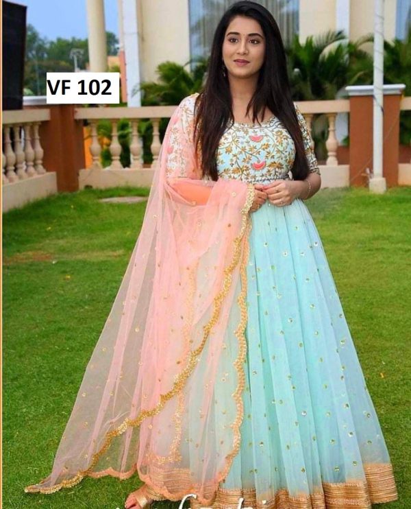 VF 102 DESIGNER GOWN MANUFACTURER IN INDIA