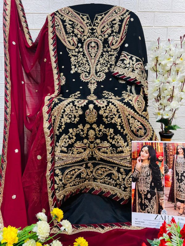 ZAHA 10343 PAKISTANI SUITS WHOLESALE