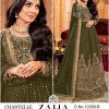 ZAHA 10358 B CHANTELLE VOL 10 PAKISTANI SUITS