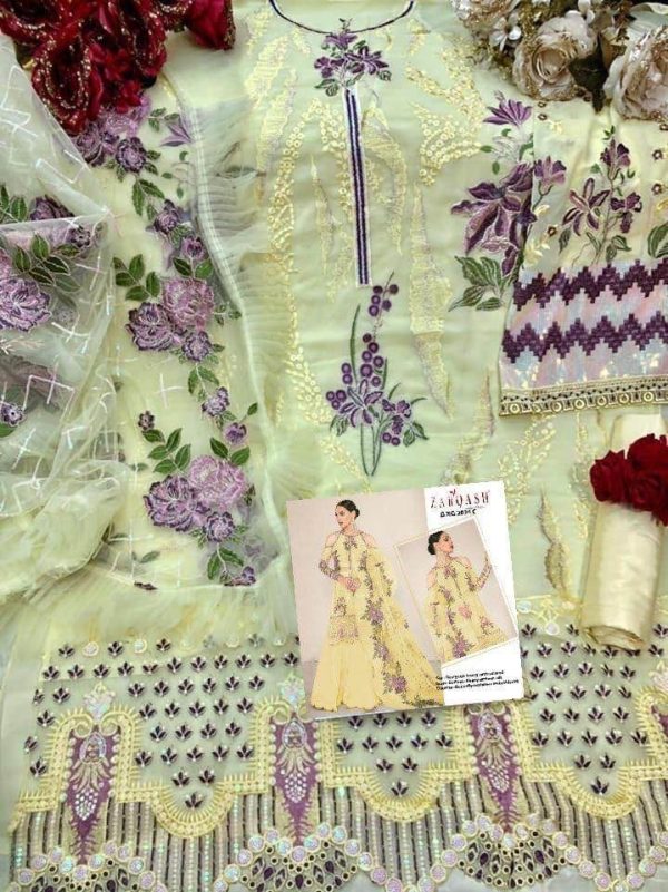 ZARQASH Z 2024 C SALWAR SUITS WHOLESALE