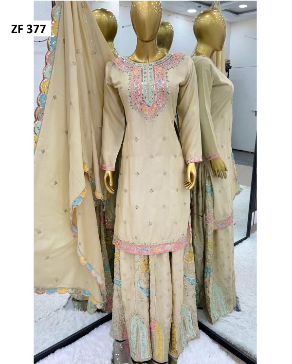 ZEEL FASHION ZF 377 C DESIGNER SALWAR SUITS