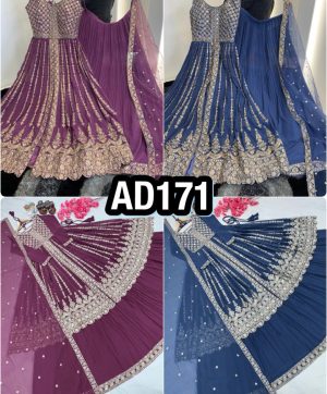 AAROHI DESIGNER AD 171 A B TOP LEHENGA