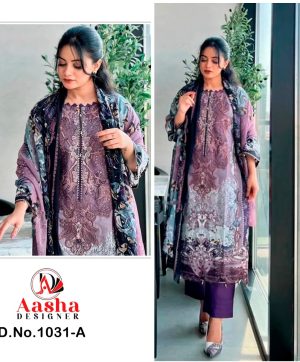 AASHA DESIGNER 1031 A PAKISTANI SUITS IN INDIA