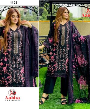 AASHA DESIGNER 1103 RIWAYAT PREMIUM SUITS